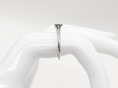 $4650 Tiffany & Co .39ct Natural Alexandrite Platinum Wedding Ring