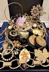 Vintage Estate Costume Jewelry Lot ! MONET, AVON and more!