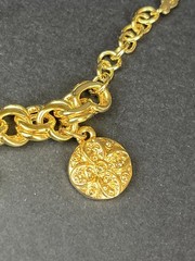 Vintage Camrose Kross JBK Gold Charm Bracelet Box &COA