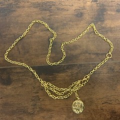 Chi By Falchi Chain Belt Vintage Fashion Jewlery Estate Find Nice Rare Gold Tone