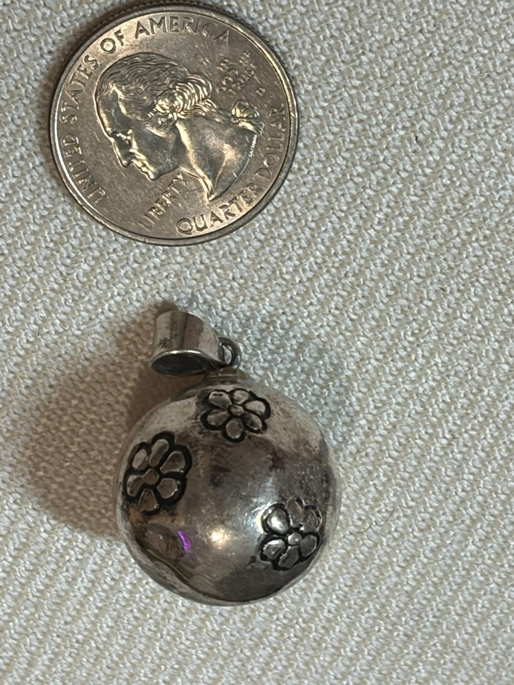 Vintage Sterling Silver .925 México Harmony Bell , Signed And Numbered By Artist