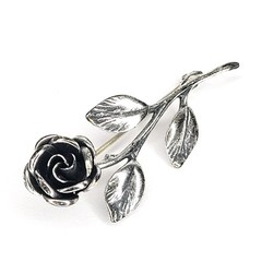 Vintage Signed TEKA 925 Sterling Silver Rose Brooch Pin – Theodor Klotz Germany