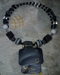 Suzanne Bellows 3 Piece Signed Necklace, Bracelet & Earrings. One Of A Kind!