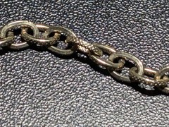Vtg 1970s AVON Textured Chain Gold Tone Articulated OWL Pendant 24″ Necklace