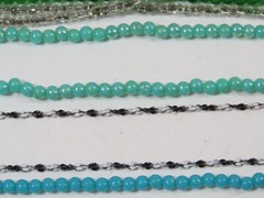 Beaded Necklace Bracelet Lot Vintage Small Assorted Sizes and Colors D1829