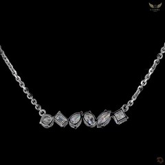 Lab Created Diamond 2.01ct Pendant Necklace White Gold Plated Gift