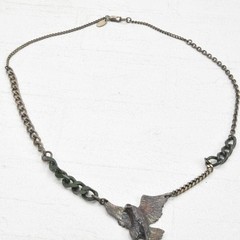 Antonia Heunis Eagle Silver Necklace Spain Vintage 1990s2000s Used