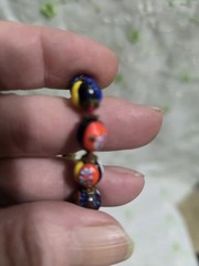 VTG MCM MURANO GLASS BEADS VENETIAN 30in NECKLACE & BRACELET