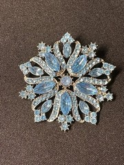 Lot/13 Vintage 50s 60s 70s 80s Some Rhinestone Mixed Material Brooch Pin VIDEO