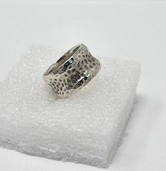 VINTAGE STERLING SILVER RING .925 ESTATE FIND 9.6 GRAMS