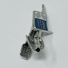 Chevrolet Dealer Employee Award Tie Bar Clip Charge Over the Top Sword Balfour