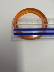 Vintage Art Deco Bakelite Bangle Bracelet- Tested – Orange juice- Tangerine-