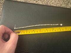Vintage Rhinestone Tennis Bracelet, Foiled Prong-Set Stones, Repair/Parts