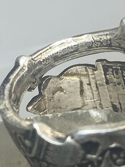 Twas the night before Christmas ring size 5.50 spoon band Gorham sterling silver