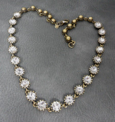 Ann Taylor Crystal Riviere Necklace Anna Wintour Georgian Revival Collet Collar