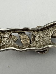 Vintage Sterling Silver Cuff Bracelet Signed Whitney Kelly 29 Grams