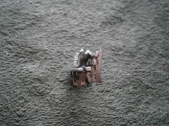 Lovers Bench Seat w/ Hearts Vintage Sterling Silver Bracelet Charm Pendant 2.0g