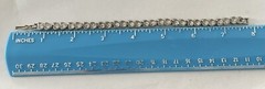 Stunning Vintage Heart Rhinestone Bracelet Linked