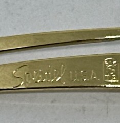 Vintage Speidel ID Bracelet Heart Charm Engraved “To A Terrific Teacher” 6.75″