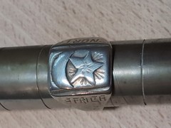 Vintage World War II North Africa Corp Sterling Silver Ring Signet Size 10 +