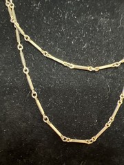 Vintage Chain Golden 36 In No Marks N736