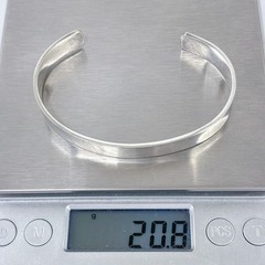 Vintage Classic Cuff Bracelet | Vintage Sterling Silver 925 | 7″