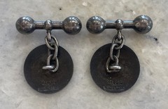 Antique Dunklings Cufflink Australian Federation-era Australian Coat of Arms