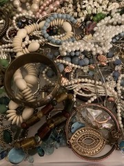 3 Lbs. Vintage & Modern Costume Jewelry Lot Curated Collection ALL WEARABLE