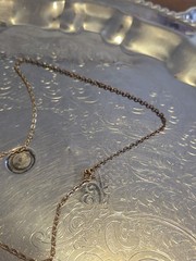 vintage eyeglass necklace chain