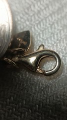 Vintage Milor 14k Yellow Gold Italian Coin Bracelet 7 In
