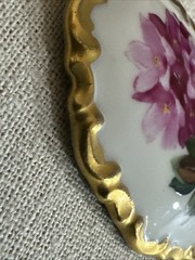 vintage Rosenthal HP Porcelain Pendant Rosenthal COLLECTOR PIECE