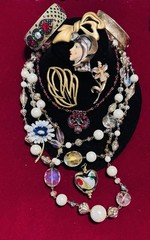 Vintage High End Costume Jewelry Trifari Jackie Kennedy BSK Emmons Gerrito Liz