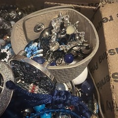 Vintage to Now Jewelry Lot, ALL WEARABLE Untested. No Broken. Box E8