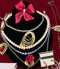 Vintage High End Costume Jewelry Trifari Jackie Kennedy BSK Emmons Gerrito Liz