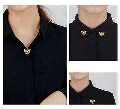 Rhinestone Bee Brooch Pin for Women Girls Fashion Cute Yellow Black Crystal H…