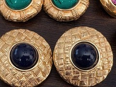 VTG Modern 80’s90’s Joan Rivers Gold Tone Chunky Costume Jewelry lot