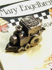 Mary Engelbreit Train Locomotive Charm – It’s A Charmed Life – Stirling Silver