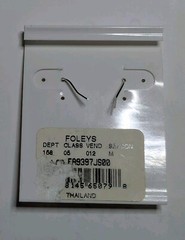 NOS By JEZLAINE Sterling Silver Aventurine Stone Drop Dangle Hook 925 Earrings