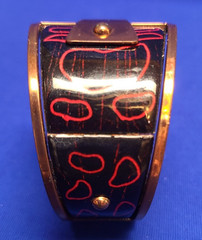 Vintage Renoir Matisse Copper Bracelet Earrings Set