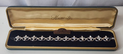Krementz 14K Rolled Gold Overlay Bracelet, In Original Box, Size 7 1/4″