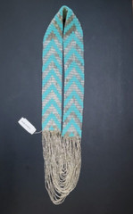 Beautiful Handmade Vintage Bead 16″ Bib Necklace – Made in Nepal