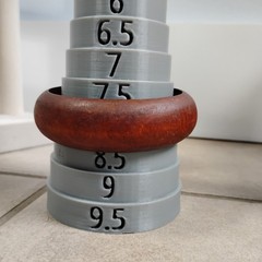 Lot Natural Wood Carved Bangle Bracelets Sz 7.5-8 Chunky Minimalist Vintage Bare