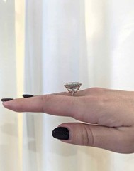 Aquamarine 11.06ct, Topaz 1.59ct & 14ct Yellow Gold Ring Valuation Cert. $15,527