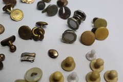 Antique Vintage Collar Cuff Stud Buttons Pairs Singles