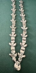 FABULOUS BRIGHT CRYSTALS RHINESTONES NECKLACE BY DESIGNER MARIE FERRA GORGEOUS