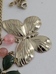 Vintage Estate Butterfly Birds Brooch Lot Rhinestones And Enamel Mixed Materials