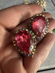 Vintage Rhinestone Jewelry Lot (Some High End Pieces) See Description