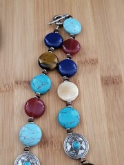 Southwest Jewelry Mixed Lot Costume Genuine Semi Precious Stone Faux Turquoise