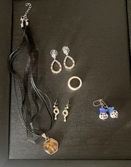 Vintage To Now Silver Toned Jewelry Bundle Wearable Mixed Lot