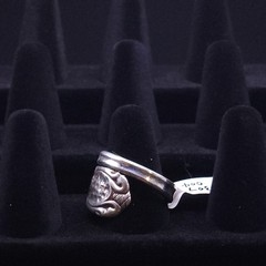 Hand Crafted 925 Sterling Silver Ring Classic Spoon Ring Made From Vintage…
